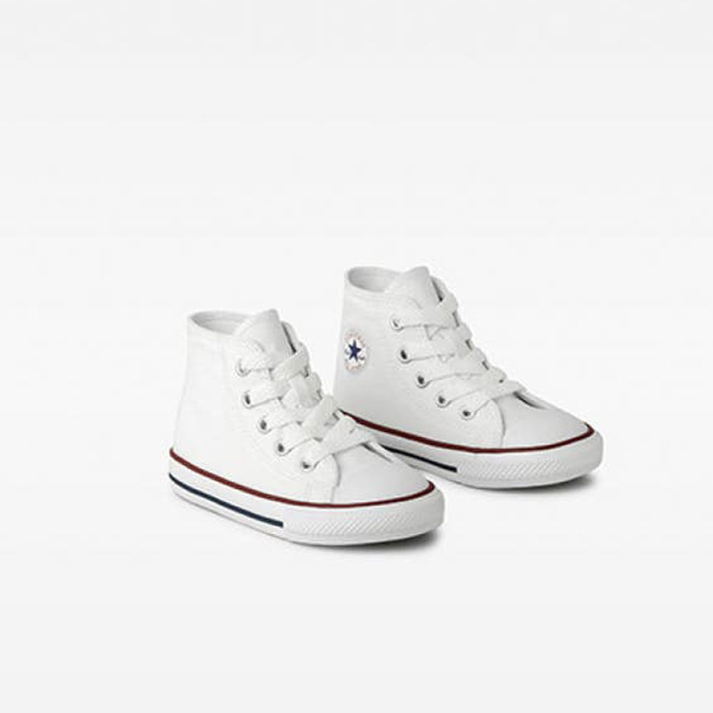 Tênis Converse Chuck Taylor All Star Infantil Hi Branco