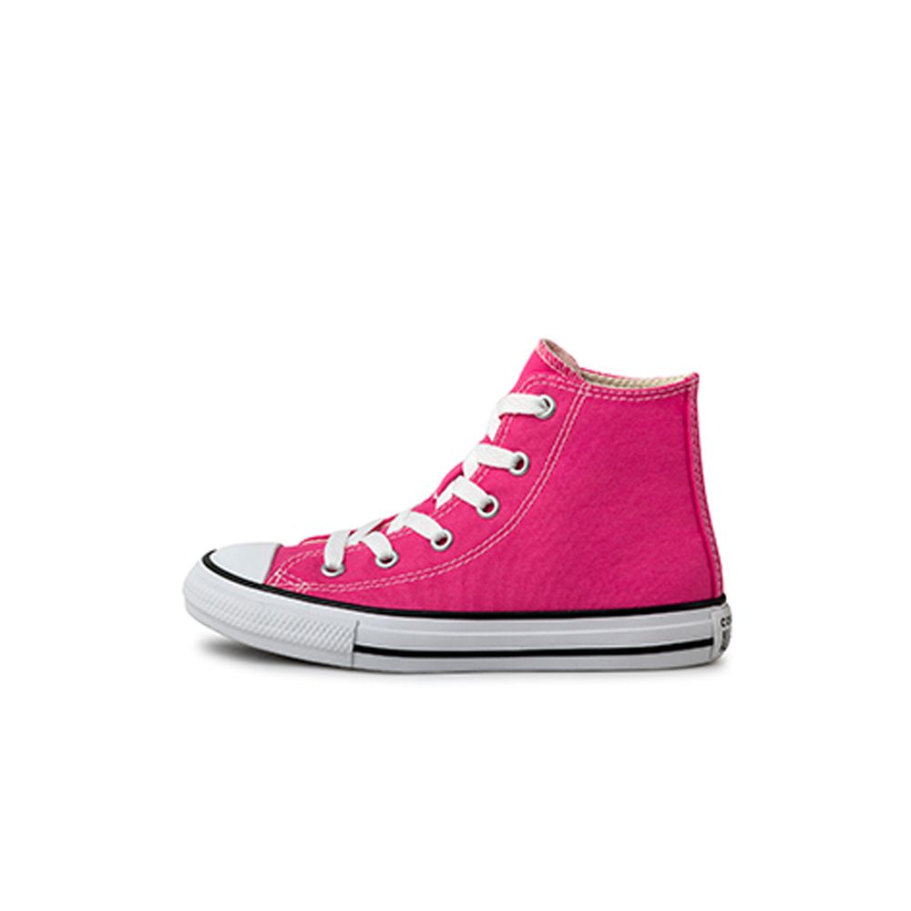 Tênis Converse Chuck Taylor All Star Infantil Hi Seasonal Rosa Morango