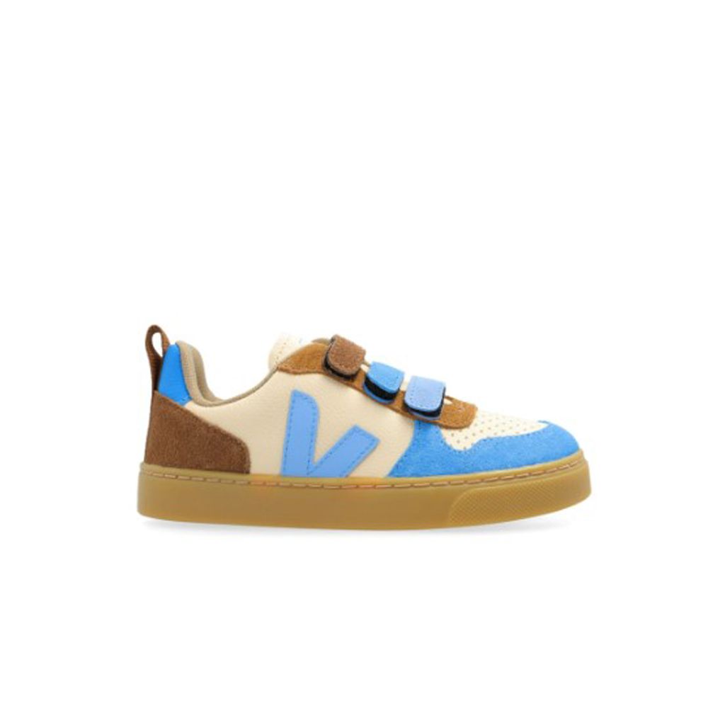 Tenis Veja Small V-10 Chfree Crema_Mult-Aqua  CV0503801C
