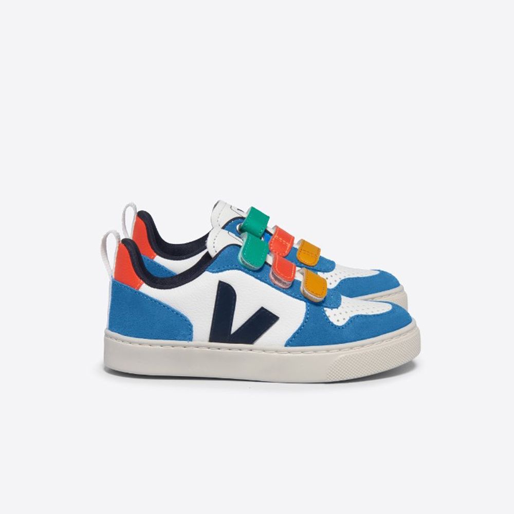 Tenis Veja Small V-10 Cf Ex-White_Mult-Nautico CV0503802C