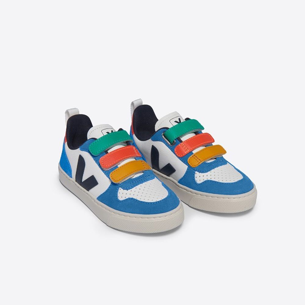 Tenis Veja Small V-10 Cf Ex-White_Mult-Nautico CV0503802C