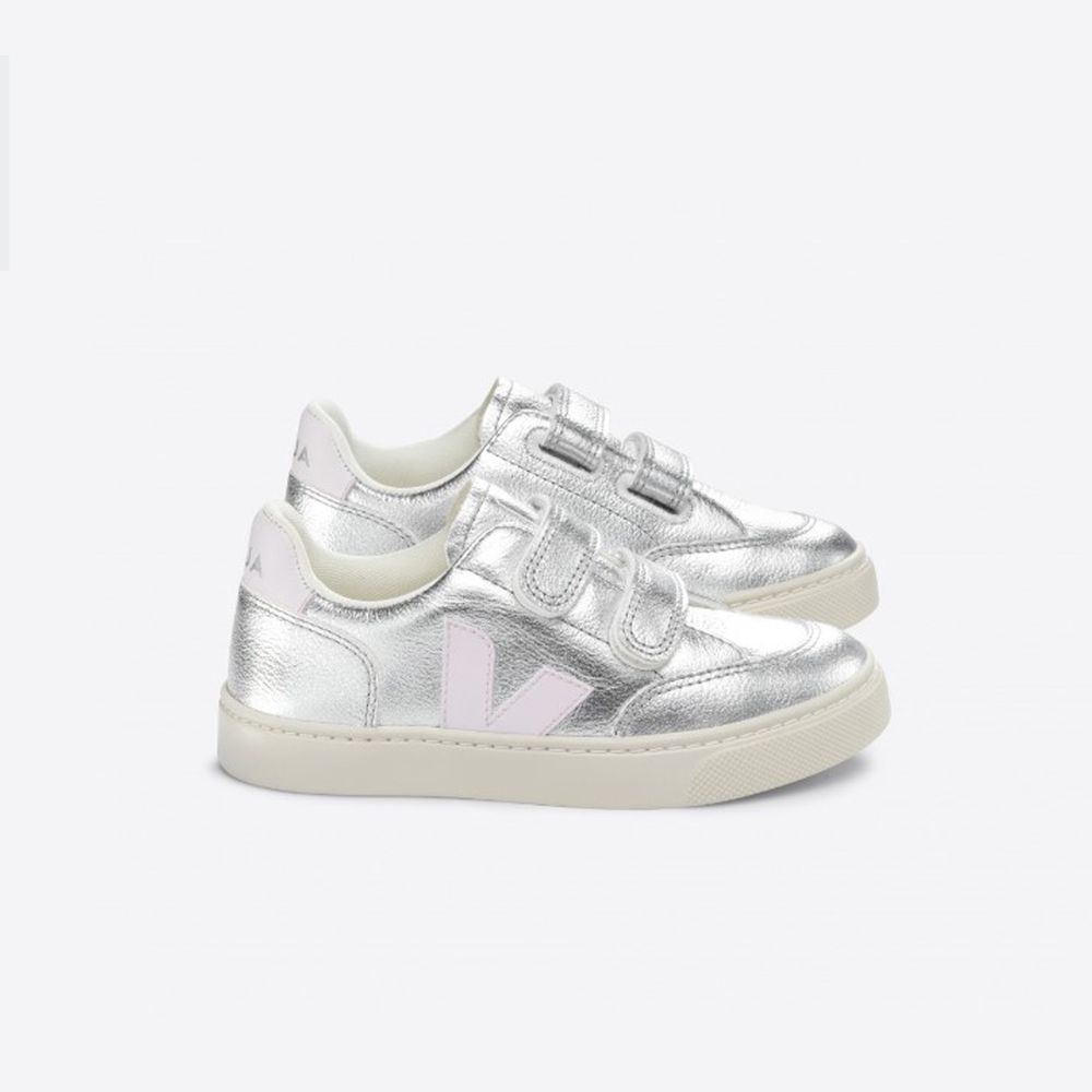 Tênis Veja Small V-12 Cf Silver Lassi