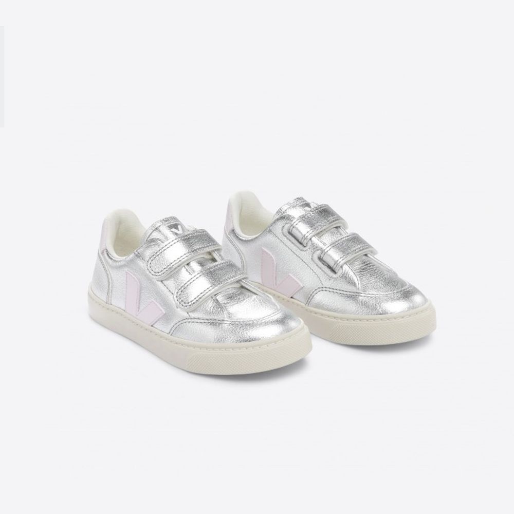 Tênis Veja Small V-12 Cf Silver Lassi